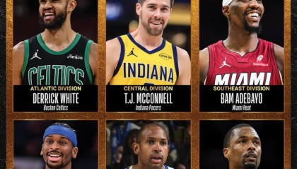 海洋之神·hy590官网-两大奖项候选官宣！SGA冲体育道德风尚奖 霍勒迪四夺最佳队友奖？